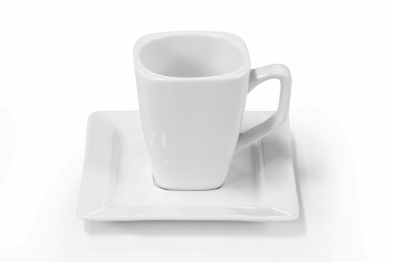 Round/Square Saucers & Mugs